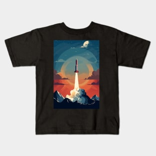 Space Rocket Kids T-Shirt